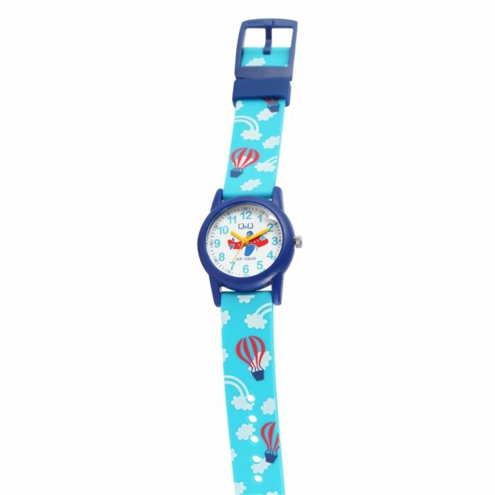 RELOJ Q&Q NIÑO 18Y AZUL / CELESTE