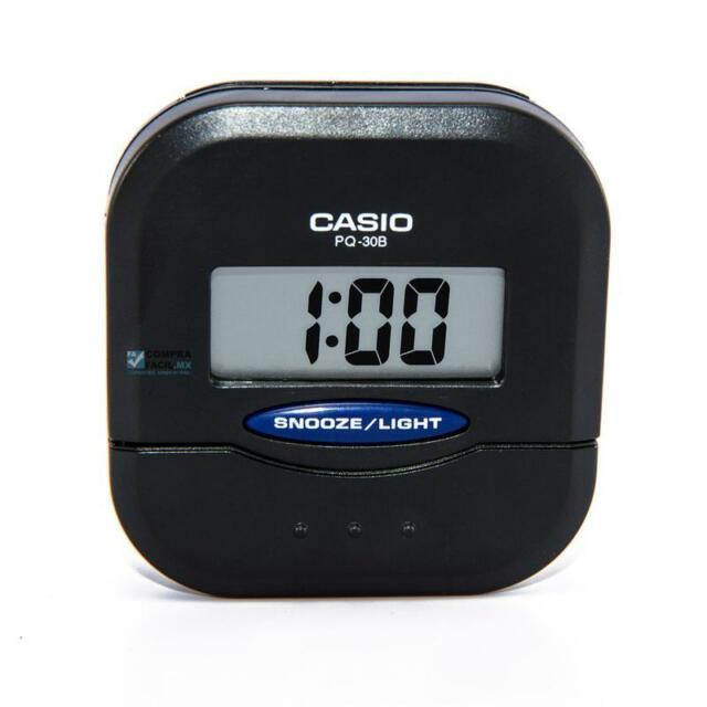 RELOJ DESPERTADOR CASIO PQ-30