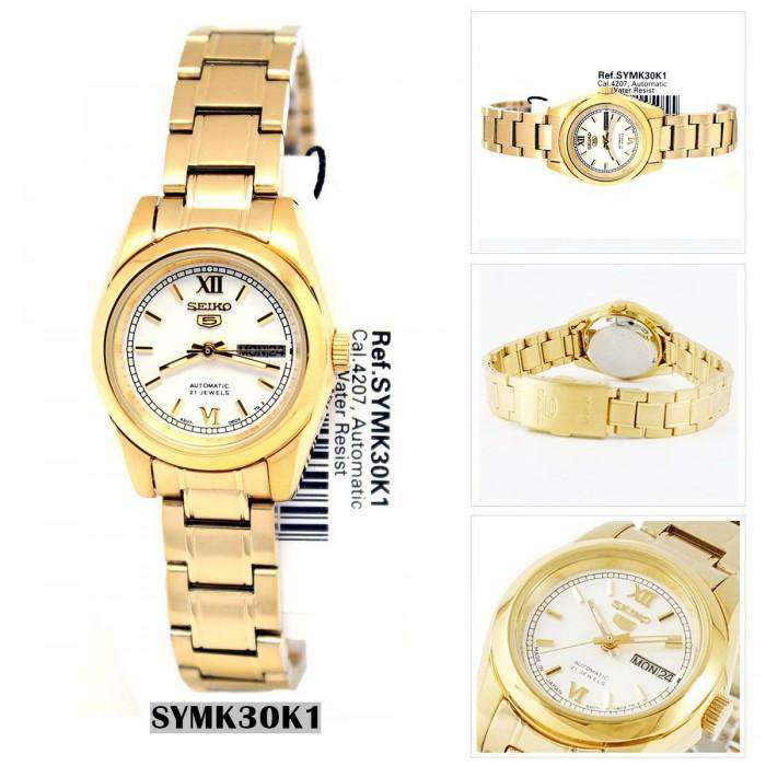 RELOJ SEIKO 5 AUTOMÁTICO DORADO SYMK30K1